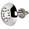 6x3W white LED underwater spotlight with studs - N°1 - comptoirnautique.com 