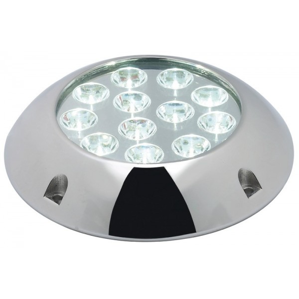 Faretto subacqueo-12x3W LED bianco con viti - N°1 - comptoirnautique.com