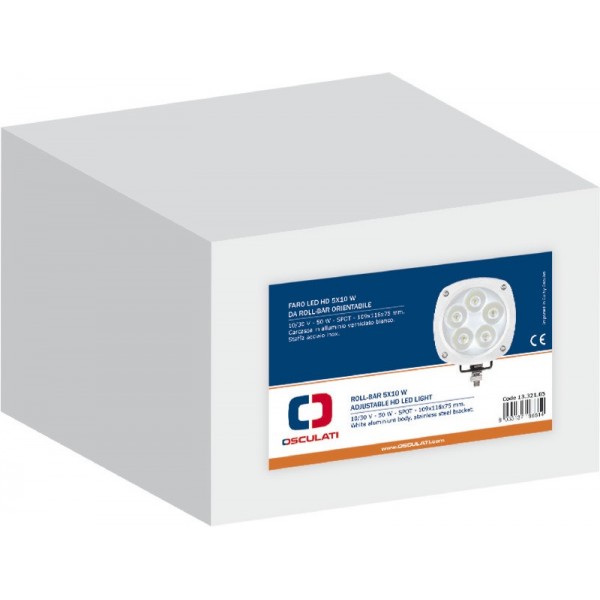 Faretto LED HD per roll-bar regolabile 50 W 10/30 V  - N°4 - comptoirnautique.com