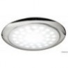 Luz LED ultra-plana com anel cromado 12/24 V 3 W