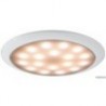 Day/Night flush-mounted LED ceiling light white/stainless steel