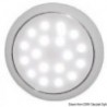 Day/Night flush-mounted chromed LED ceiling light