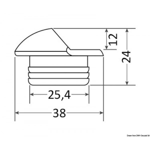 LED-Ambiente-Licht Alcor weiß - N°2 - comptoirnautique.com