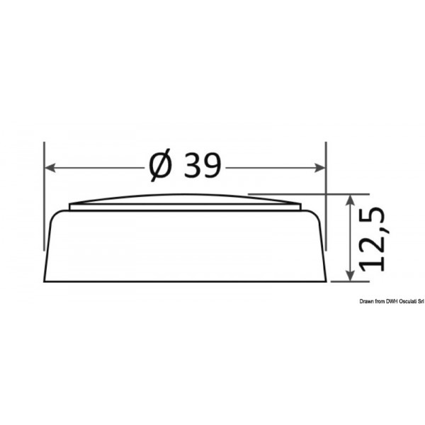 Luz ambiente LED branca Adara - N°2 - comptoirnautique.com