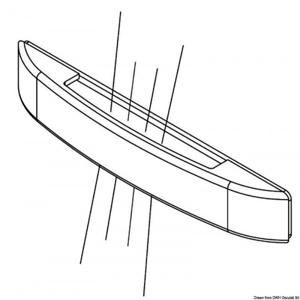 Luce di cortesia a LED con 3 3 LED bianchi - N°2 - comptoirnautique.com