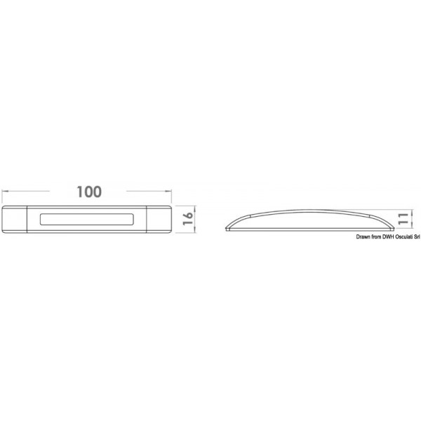 Courtesy light 3 white LED front lighting - N°3 - comptoirnautique.com