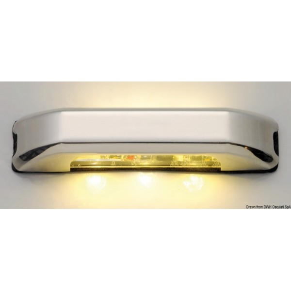 Luce di cortesia a LED con 4 4 LED bianchi - N°1 - comptoirnautique.com