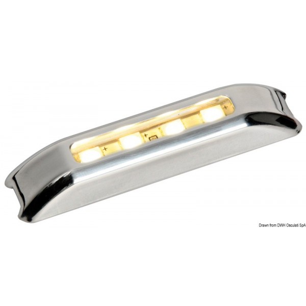 Weißes LED-Frontlicht Höflichkeitslicht - N°1 - comptoirnautique.com