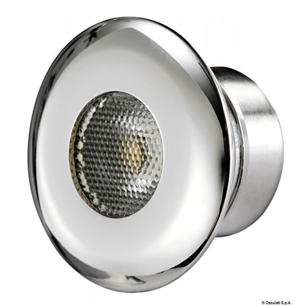 Candeeiro de teto Micro LED 1x1 W HD branco - N°1 - comptoirnautique.com