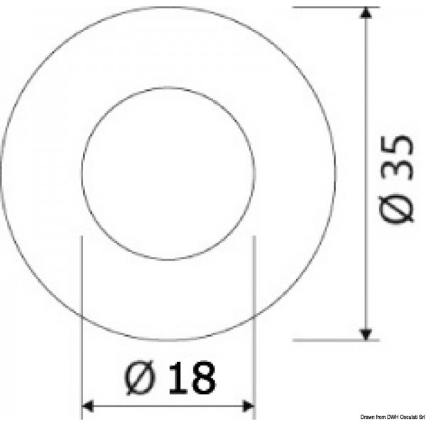 LED Höflichkeitslicht Einbau Front weiß - N°2 - comptoirnautique.com