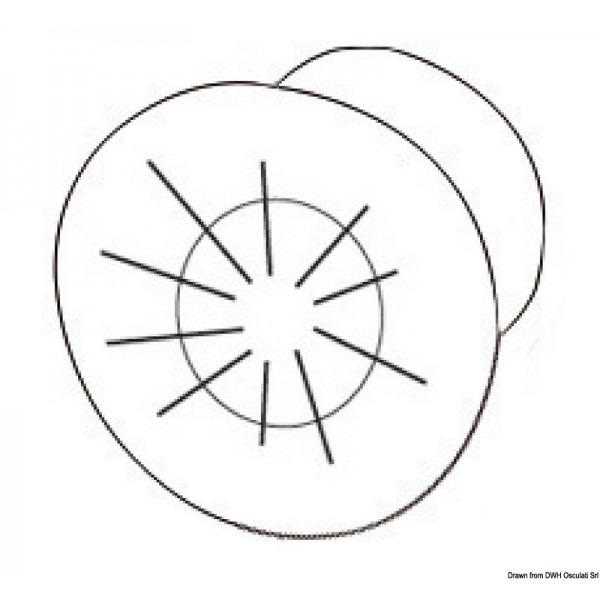 Luce di cortesia da incasso a LED bianchi - N°3 - comptoirnautique.com