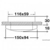 Phad specchio lucido plafoniera da incasso 12 V 20 W - N°2 - comptoirnautique.com