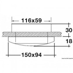 Plafoniera Golden Phad