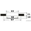 Faretto LED Capella II bianco lucido a specchio - N°2 - comptoirnautique.com
