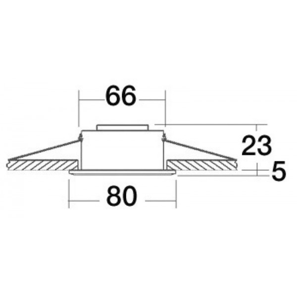 Plafón Asterope satinado - N°2 - comptoirnautique.com