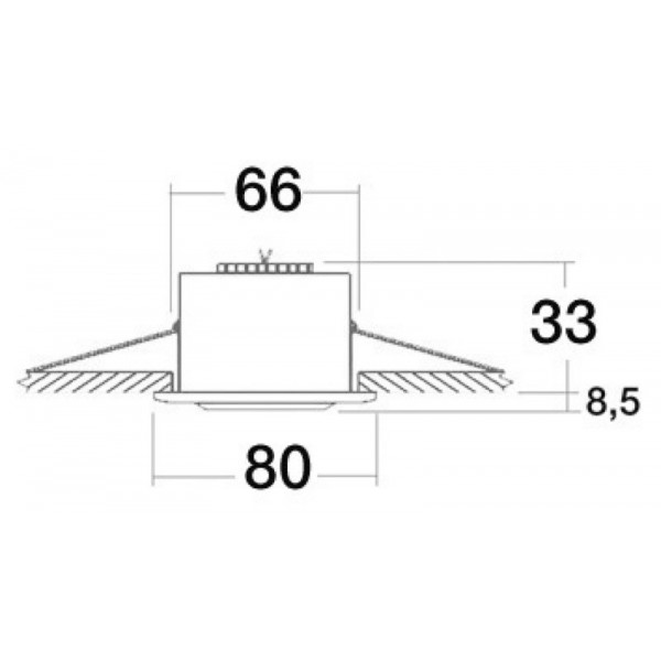 Halogen-Einbaustrahler MeropeAISI316 hochglanzpoliert - N°2 - comptoirnautique.com