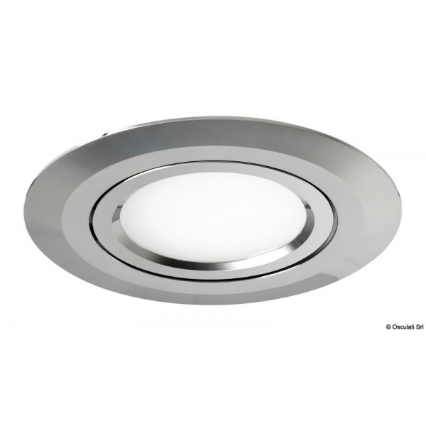 Faretto LED da incasso, orientabile, luce calda 2W - N°1 - comptoirnautique.com
