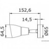 Faretto LED con alloggiamento in acciaio inox - N°2 - comptoirnautique.com