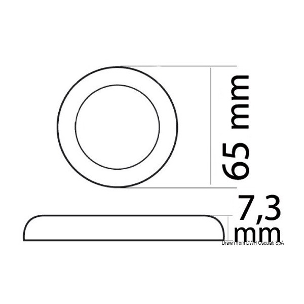 Candeeiro de teto LED sem encastrar Procion - N°2 - comptoirnautique.com