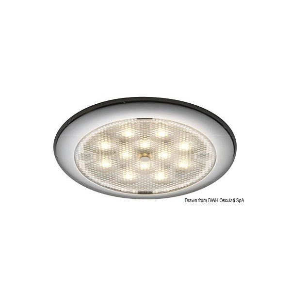 Plafoniera Procion giorno/notte a LED bianco blu - N°1 - comptoirnautique.com