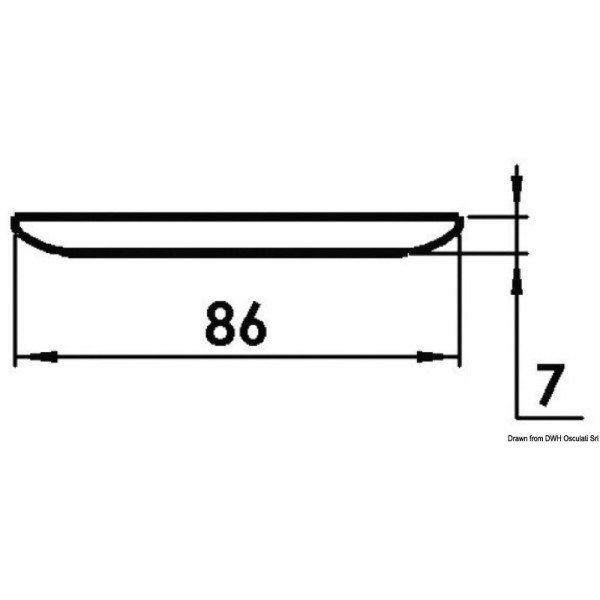 Plafoniera Procion giorno/notte a LED bianco blu - N°2 - comptoirnautique.com