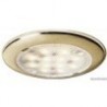 Procion flush-mount LED gold ceiling light