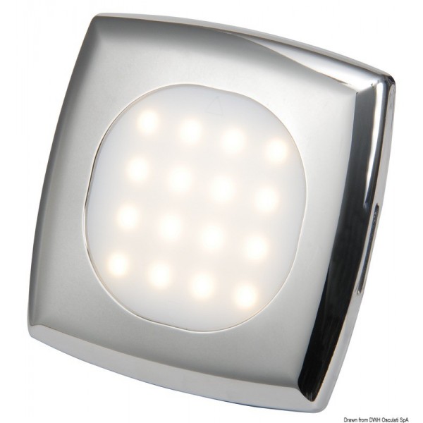 Faretto LED quadrato - N°1 - comptoirnautique.com