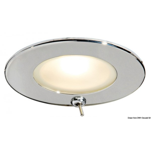 LED-Deckeneinbauleuchte Atria II Hochglanzpoliert IP40 - N°1 - comptoirnautique.com