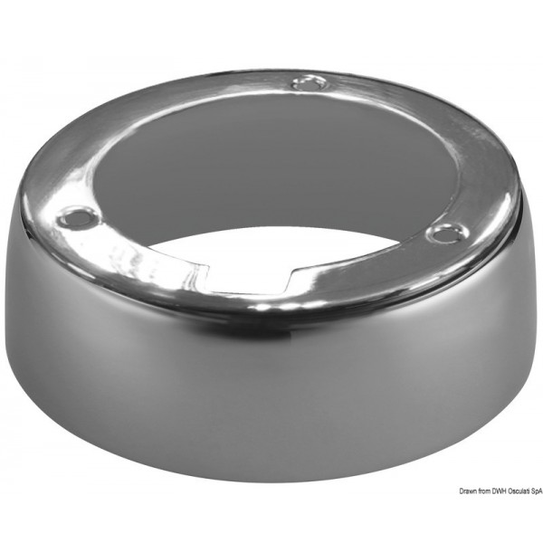Base para projectores Atria em aço inoxidável com acabamento acetinado - N°1 - comptoirnautique.com