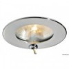 Foco halógeno Atria de acero inoxidable pulido con interruptor - N°1 - comptoirnautique.com