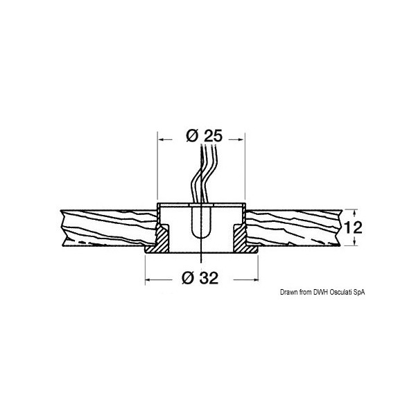 Luce di cortesia a LED bianchi Circinus 12/24 V - N°2 - comptoirnautique.com