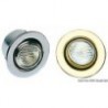 Recessed spotlight brass chr. gold.