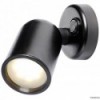 Black ABS articulated LED spotlight - N°1 - comptoirnautique.com 