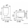 Faretto LED articolato in ABS nero - N°2 - comptoirnautique.com