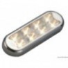 Bimini 8 LED HD Compact Ceiling Light Base plana com interrutor