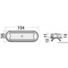Plafonnier compacte Bimini 8 LED HD Fond arrondi avec interrupteur - N°2 - comptoirnautique.com