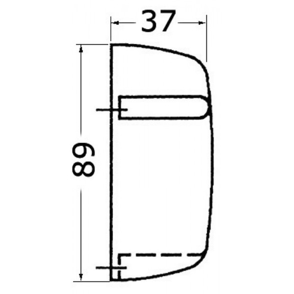 Luz de cortesía estanca 12 V - N°1 - comptoirnautique.com