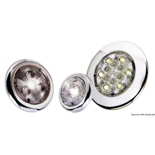 Luce di cortesia Attwood 1 LED - N°1 - comptoirnautique.com