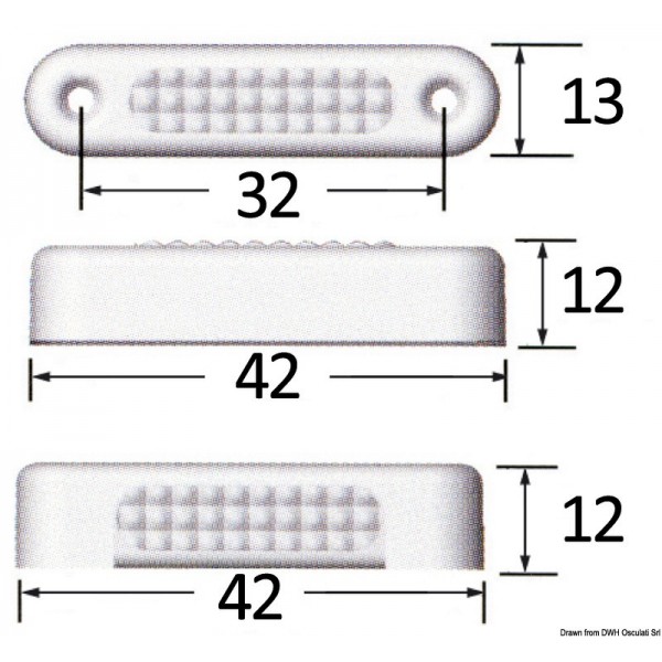 Luce di cortesia Attwood 1 LED - N°2 - comptoirnautique.com