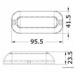 Luz subaquática LED branca