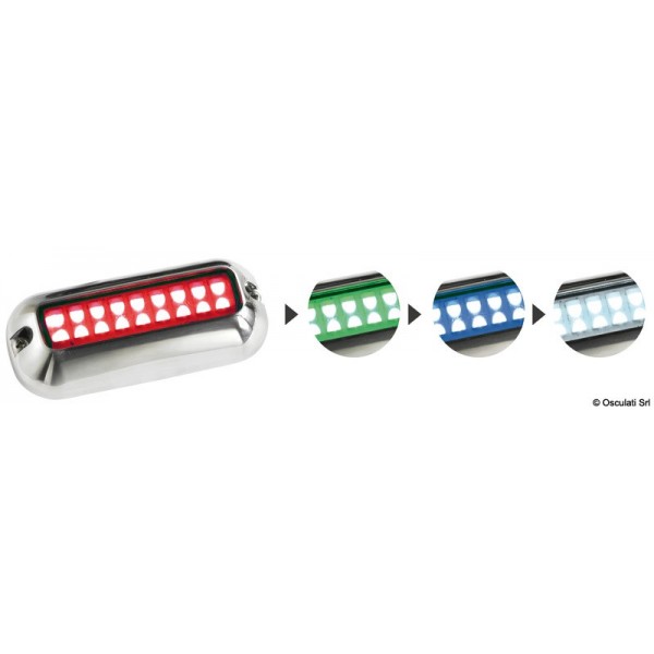 Illuminazione subacquea RGBW LED- - N°1 - comptoirnautique.com