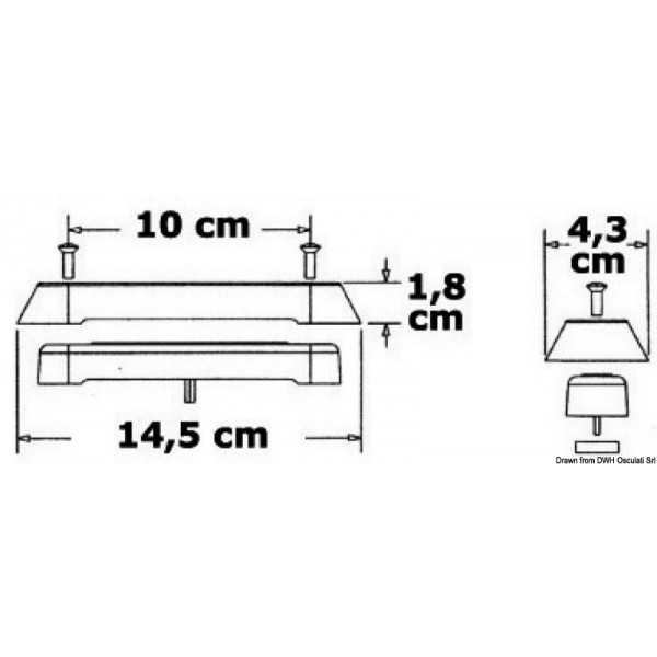 Unterwasserleuchte Attwood mit LEDs - N°2 - comptoirnautique.com
