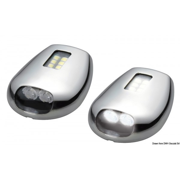 Coppia di luci di attracco a LED - N°1 - comptoirnautique.com