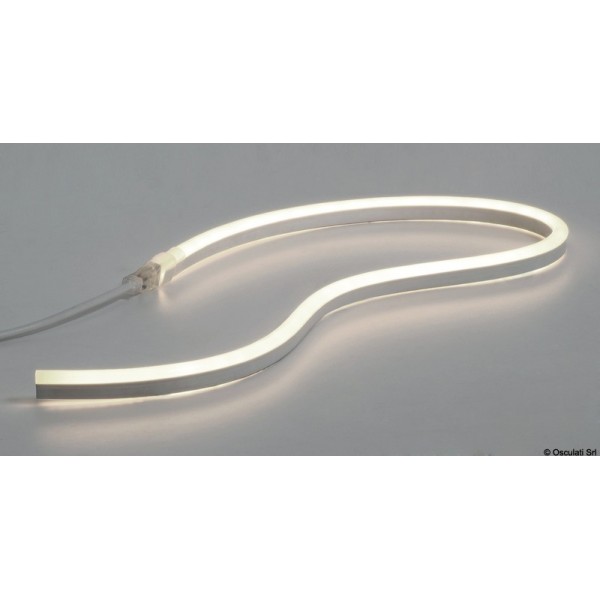 Barre lumineuse LED flex Neon Light 12V 10W blanc  - N°1 - comptoirnautique.com 