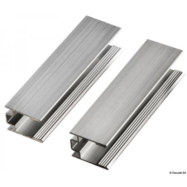 Clip de aluminio para fijar barras - N°1 - comptoirnautique.com 