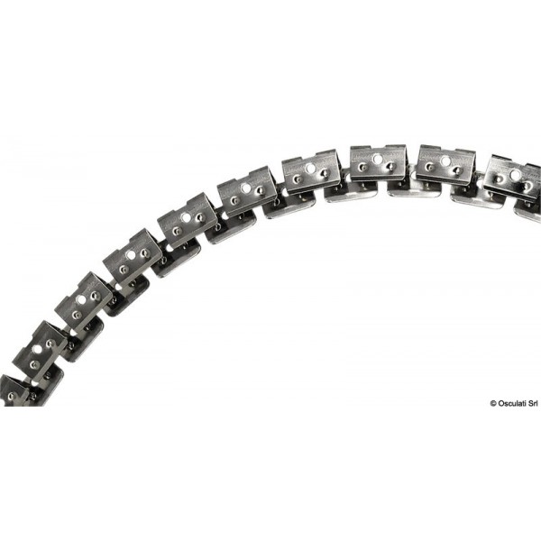 Soporte flexible de acero inoxidable para barra LED de 2 m - N°1 - comptoirnautique.com 