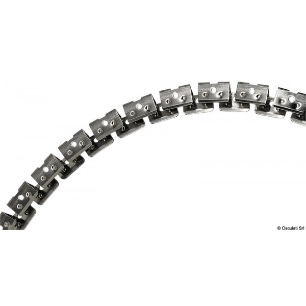 Soporte flexible de acero inoxidable para barra LED de 2 m - N°1 - comptoirnautique.com