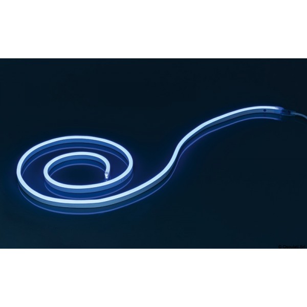 Luz de néon 12V 12W barra de luz LED flexível azul - N°1 - comptoirnautique.com 