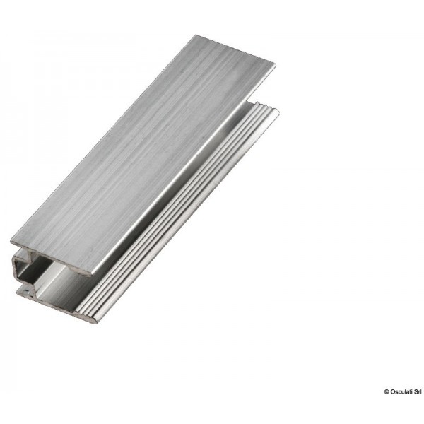 Aluminum clip p.fixation bar  - N°1 - comptoirnautique.com 