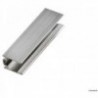 Clip in alluminio p.fixation bar 